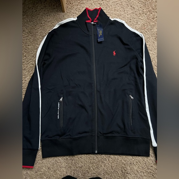 Polo Ralph Lauren Other - Polo Ralph Lauren men’s soft cotton track jacket